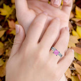Princess Cut CZ Stackable Ring