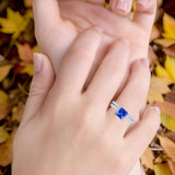 Princess Cut CZ Stackable Ring