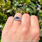 Good Luck Evil Eye Ring