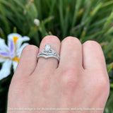 Two Piece Marquise CZ Ring