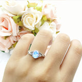 Oval Split Shank Twisted Ring