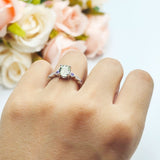 Oval Natural Stone Vintage Style Ring