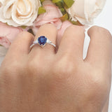 Pear Teardrop Vintage Style Ring