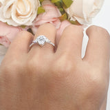 Pear Teardrop Vintage Style Ring