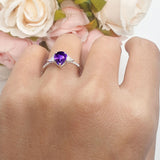 Pear Teardrop Vintage Style Ring