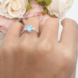 Pear Teardrop Vintage Style Ring