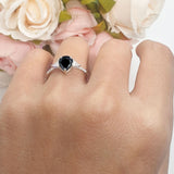 Pear Teardrop Vintage Style Ring