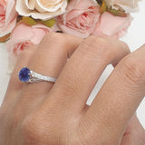 Art Deco Round Vintage Style Ring