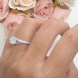 Art Deco Round Vintage Style Ring