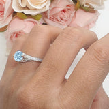 Art Deco Round Vintage Style Ring