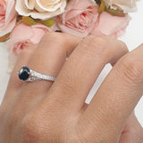 Art Deco Round Vintage Style Ring