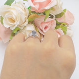 Art Deco Marquise Vintage Style Tapered Ring