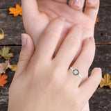 Sunflower Oxidized Ring