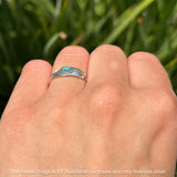 Boho Feather Ring