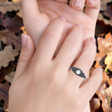 Floral Stone Ring