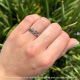 Filigree Feather Leaf Ring