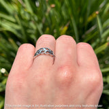 Filigree Feather Leaf Ring