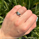 Oxidized Snake Ring