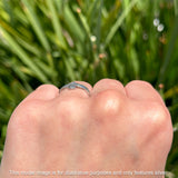 Trinity Bird Oxidized Ring