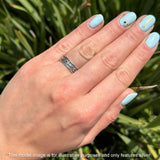 Oxidized Ankh Ring