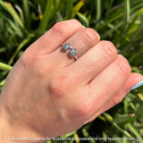 Oxidized Snake Ring