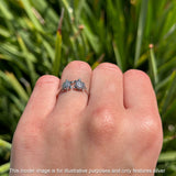 Oxidized Snake Ring