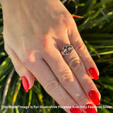 Octopus Tentacles Seawave Oxidized Ring
