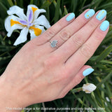 Hamsa Hand Evil Eye Ring