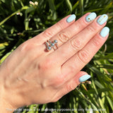 Three Ball Layered Ring