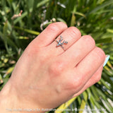 Oxidized Deer Ring