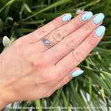 Oxidized Celtic Star Rings