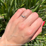 Oxidized Snake Ring