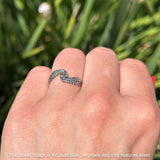 Oxidized Skull & Feather Rings
