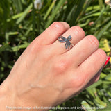 Oxidized Octopus Rings