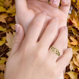  Oxidized Trinity Ring