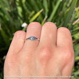 Oxidized Mushroom Signet Ring
