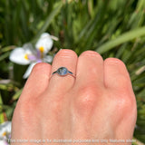 Oxidized Sun Face Ring