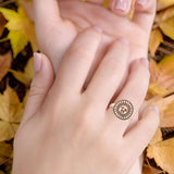 Sun Face Ring