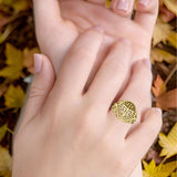 Moon Sun Trinity Ring