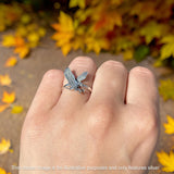 Flying Majestic Bald Eagle Ring