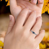 Paw Print & Heart Ring