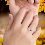 Paw Print & Heart Ring