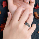 Celtic Triquetra & Dragons Ring