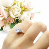 Vintage Style Oval Natural Stone Ring 