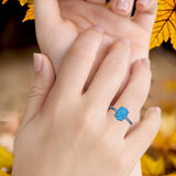 Oval Solitaire Ring