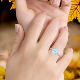 Oval Solitaire Ring