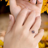 Round Floral Ring