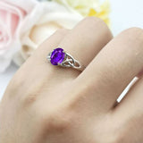 Oval Celtic Trinity Knot Ring