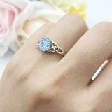 Oval Celtic Trinity Knot Ring