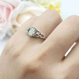 Oval Celtic Trinity Knot Ring